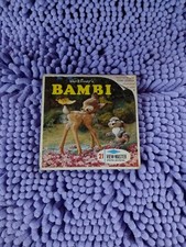 Vintage "Bambi" View Master 3 Reel Set