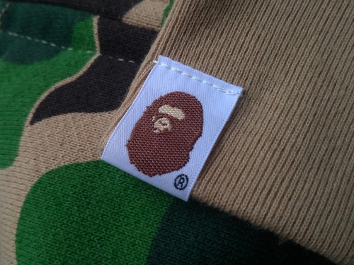 Bape A Bathing Ape Shark Hoodie ABC Camo Green WGM Medium - Bild 8 von 12