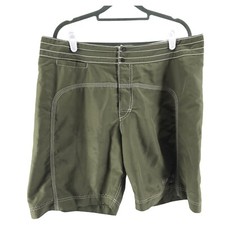 Timberland Green Board Swim Pool Beach Skate Shorts Men Size 36