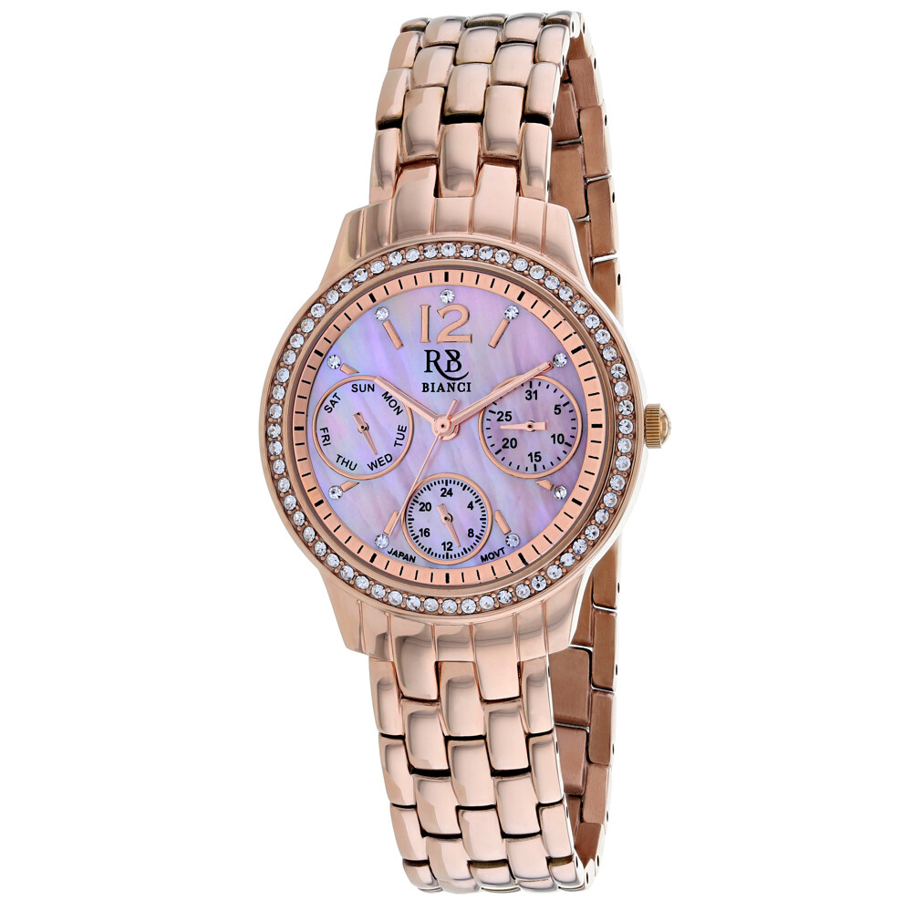 Roberto Bianci Women&rsquo;s Valentini Pink mother of pearl Dial Watch 
