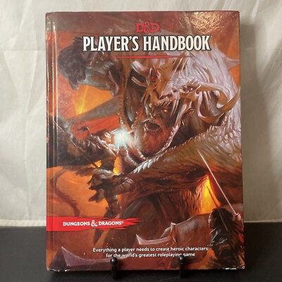 Player's Handbook 5E (Dungeons &amp; Dragons) 5th edition DnD Rule book and ...