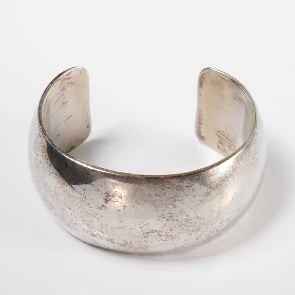 Tom Hawk Native American Sterling Silver Cuff Bra… - image 1