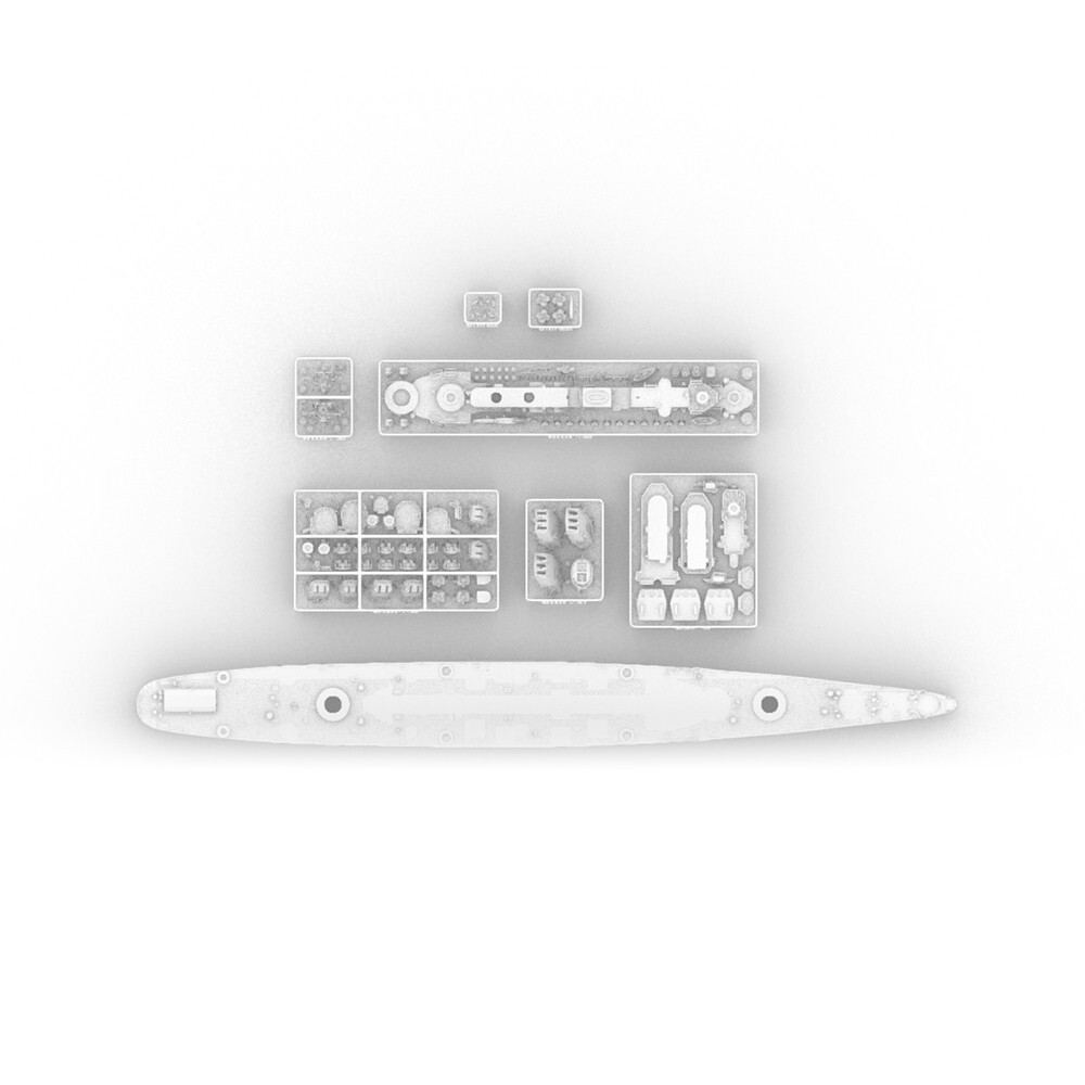 SSMODEL 700569 V1.5 1/700 Military Model US Navy Des Moines Cruiser