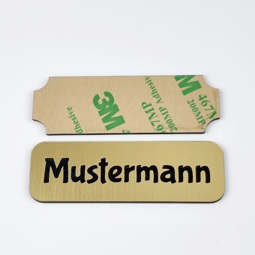 Bell sign mailbox sign door sign nameplate with engraving self-adhesive - Picture 4 of 7