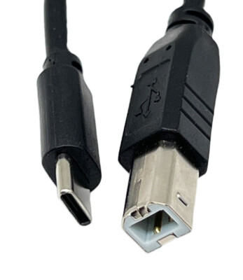 USB-C auf USB-B Kabel Drucker Druckerkabel kompatibel für hp Color Laserjet 5918
