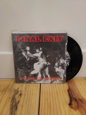 Final Exit ''Too Late for Apologies'' 45*