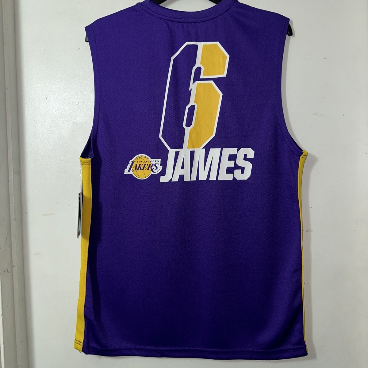 Lebron James #6 L.A. Lakers Unk Brand Mens Size Medium