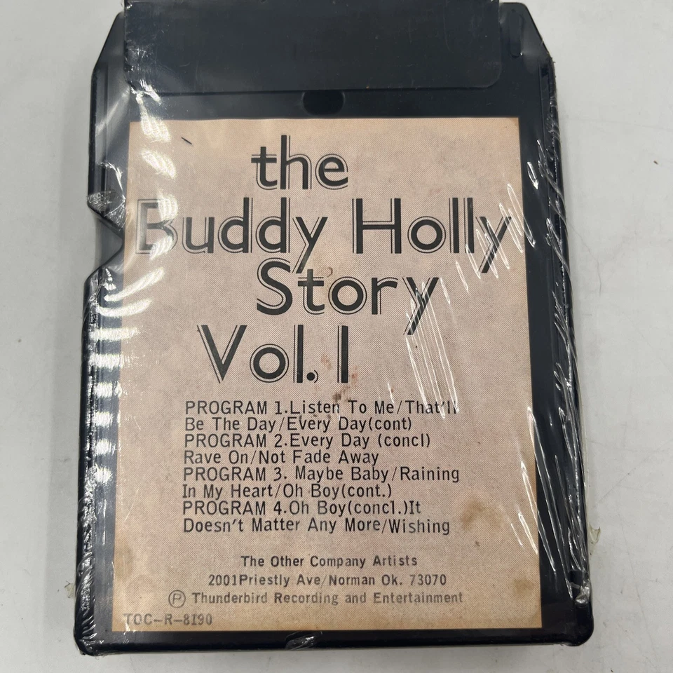 The Buddy Holly Story Vol 1 8 Tack TOC-R-8190 SEALED/NEW Old Stock - Image 4 of 4