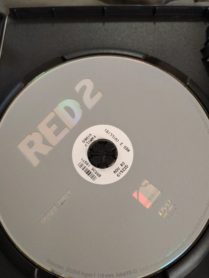 Red 2 (Rental Only) - DVD - Includes Case & Cover Art - Image 3 of 4