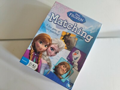 Disney Frozen Matching Game preschool card game elsa kristoff olaf anna - New! | eBay