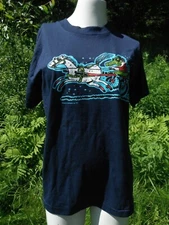 VTG. signed JARED LEE 1994 EQUESTRIAN HORSE HUMOR theme NWT NOS 50/50 t shirt M