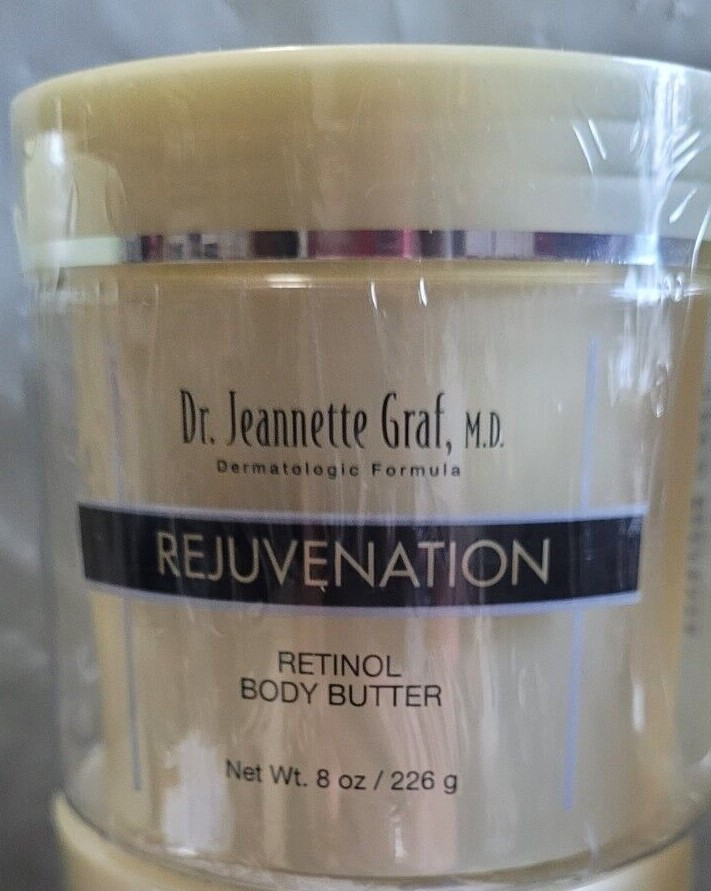 Dr Graf Rejuvenation Retinol Body Butter full size 8 Oz New