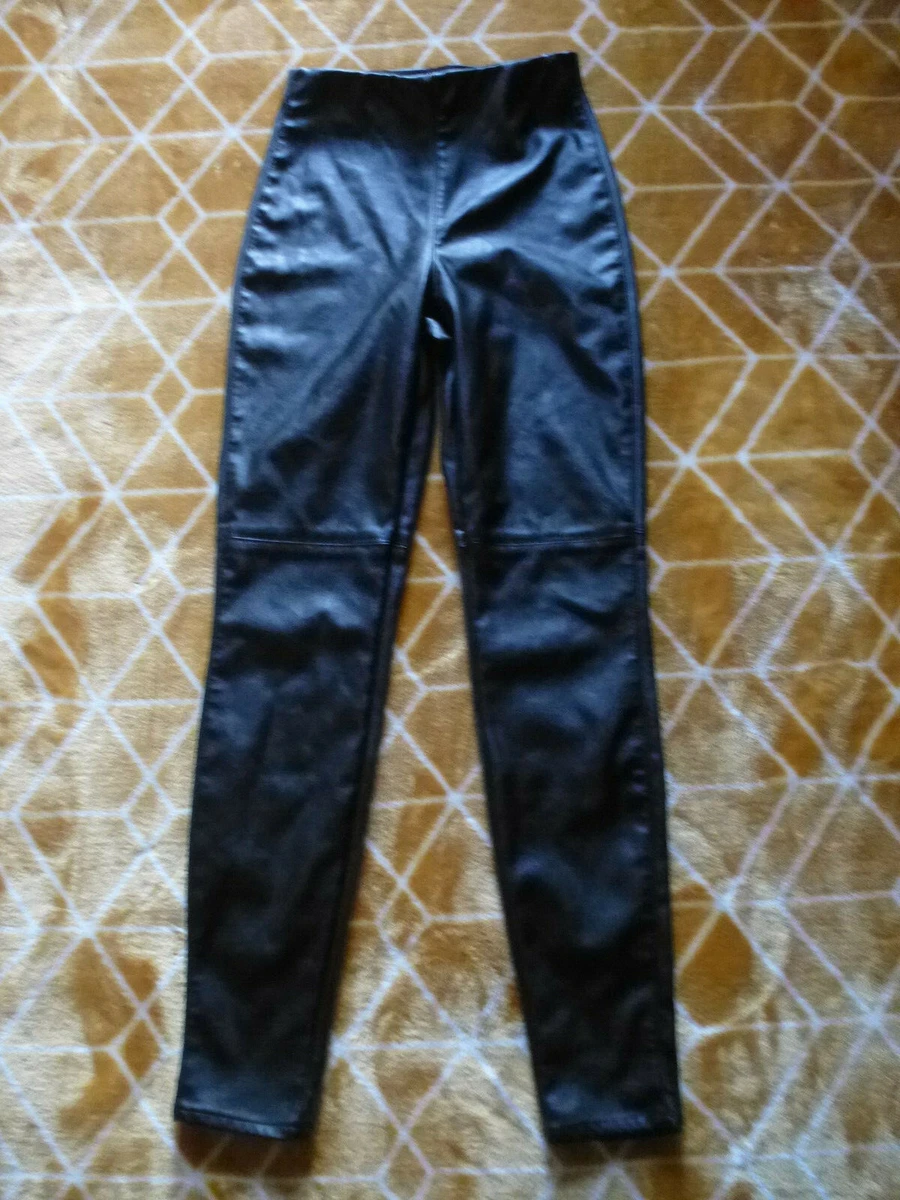 Verheugen Behoefte aan Denemarken ladies H&M DIVIDED RANGE BLACK PVC FAUX LEATHER LEGGINGS UK SIZE 8 - 29" LEG | eBay Verheugen Behoefte aan Denemarken ladies H&M DIVIDED RANGE BLACK PVC FAUX LEATHER LEGGINGS UK SIZE 8 - 29" LEG | eBay
