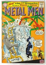 METAL MEN #2 Robots of Terror! DC Comic Book ~ VG