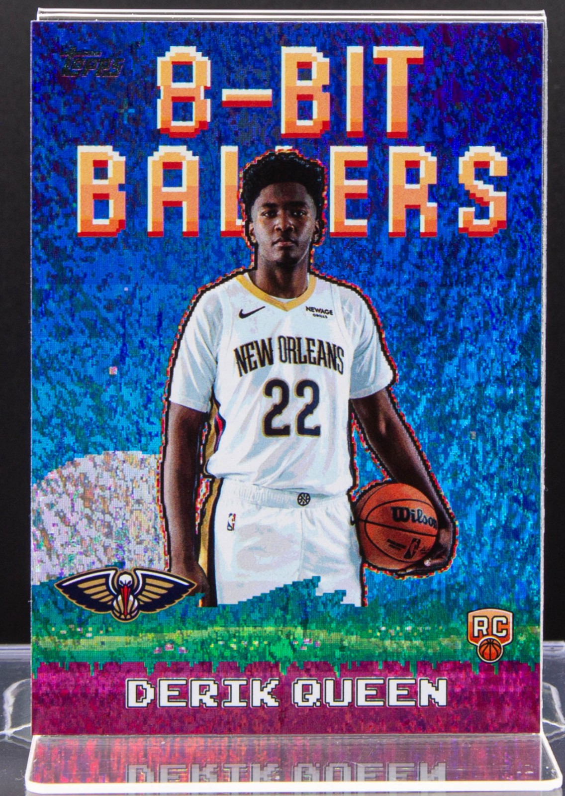2025-26 Topps - 8-Bit Ballers Derik Queen #8B-39 Holofoil (RC)