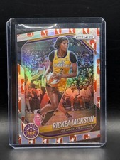 2025 Panini Prizm WNBA Logofractor Prizm Exclusive Rickea Jackson #118 Sparks