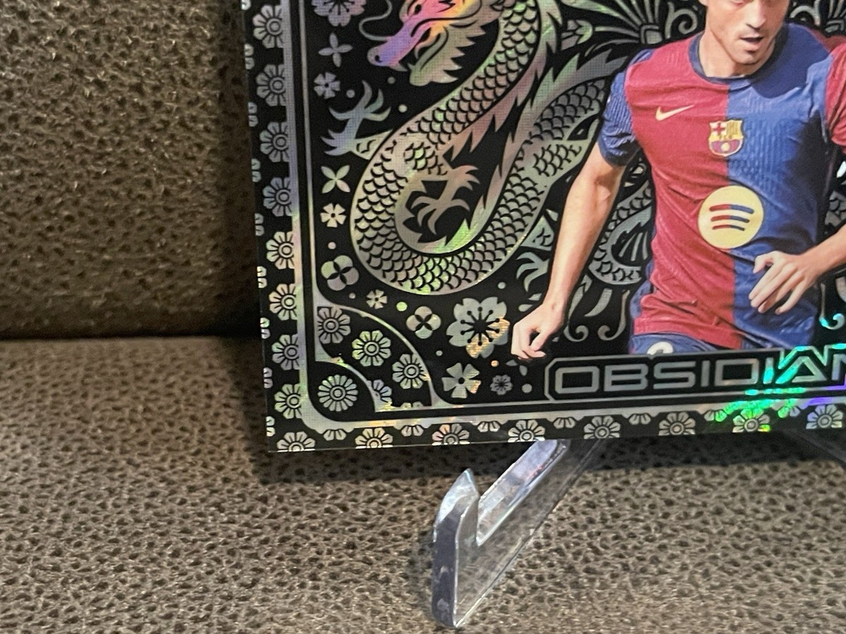 🔥Pedri 2024-25 Panini Obsidian Iridescent SSP Case Hit
