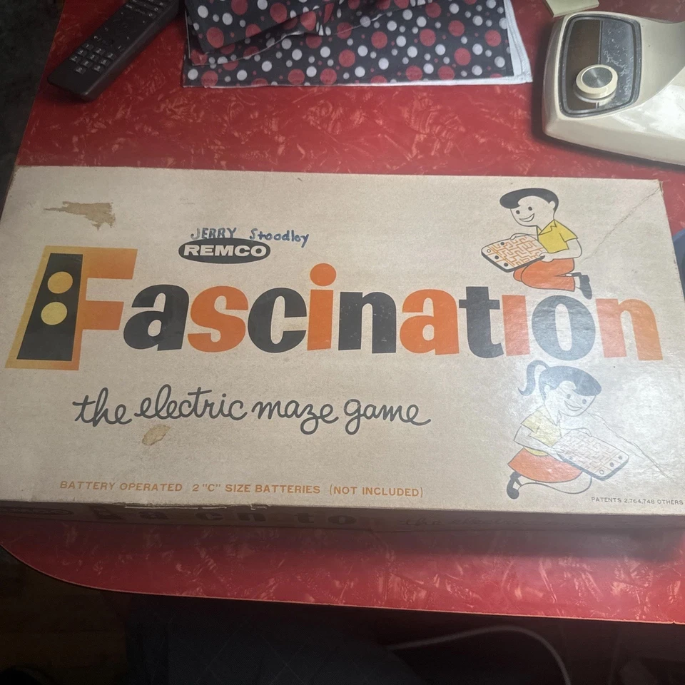 Juego de laberinto eléctrico Remco Fascination 1961 (bolas de metal no incluidas) Foto 2 de 4