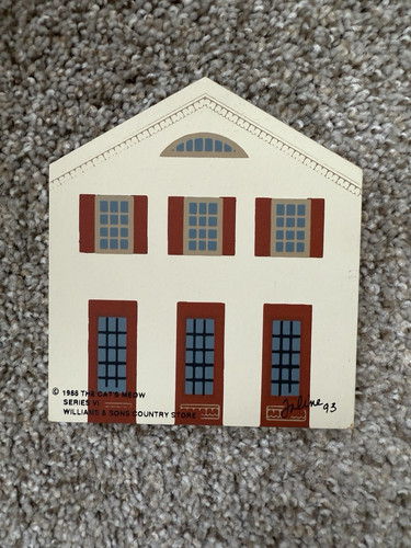 De colección The Cats Meow Village - Williams and Sons Country Store - Cuidador de estantería - Imagen 2 de 4