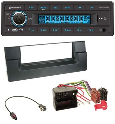 Continental MP3 DAB USB Bluetooth Autoradio für BMW 5er (E39) X5 (E53) Quadlock - Bild 1 von 4