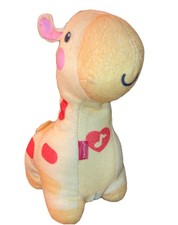 Fisher Price Giraffe Soothe and Glow Yellow Music Light Plush 9" Baby 2013 Works