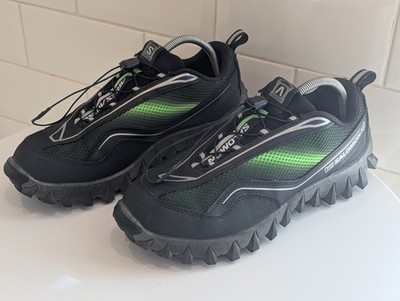 Salomon x Aries Arise Snowclog UK Size 7 Black Green Gecko Limited Edition 