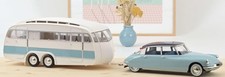 Norev Citroen Ds19 With Roulotte 1960 1:18 181760