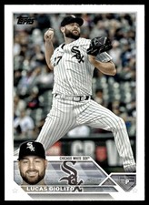 Lucas Giolito 2023 Topps #142 Chicago White Sox 29250 Baseball Card