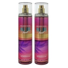  2 PACK Bath  Body Works MALIBU HEAT Fragrance Mist DISCONTINUED New FREE SHIP