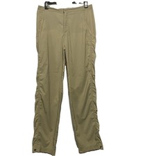 Royal Robbins Nylon Travel Pants Women s 30X31 Khaki Stretch Hiking Camping Sz 8