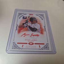 Ryan Lasko 2023 Rookie Autograph MLB Baseball Card - Oakland Athletics