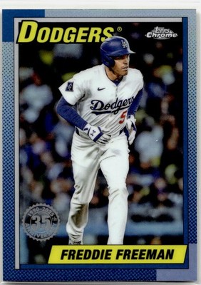 2025 Topps Allen & Ginter Chrome Freddie Freeman Los Angeles Dodgers #69