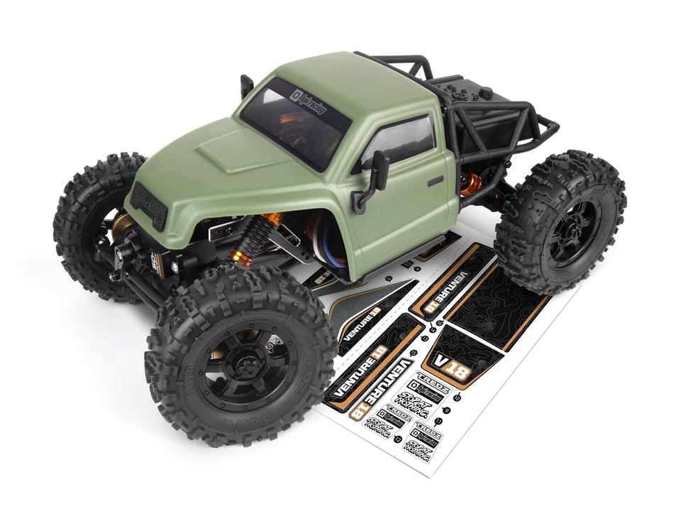 HPI Racing Venture18 CC Flux Competition Mini Crawler Grün 160809 1/18 - Bild 2 von 4