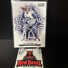 2025 Score - Throwbacks Caleb Williams #4