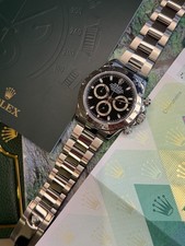 Rolex Daytona Black (2004 Box & Papers - 2021 & 2009 Rolex Service)