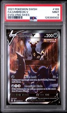 Umbreon V (Alternate Full Art) 189/203 SWSH07: Evolving Skies Holo