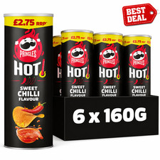 Pringles Hot Sweet Chilli Sharing Crisps 6x160g