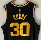 Stephen Curry Signed Warriors Nike ADV Authentic NBA 75 Mixtape Jersey USASM BAS