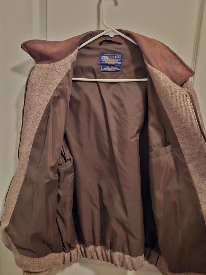 Vintage Pendleton XL Wool Jacket Aztec High Grade Western Wear Southwestern EUC! - Image 4 of 4