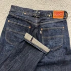 Big John Selvedge Jeans Mens 30x32 Blue Buckle Back Buckaroo Relaxed Straight