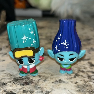 TROLLS BAND TOGETHER MINEEZ HOLIDAY ADVENT CALENDAR JOHN DORY & BRANCH FIGURE H5
