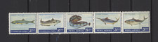 S54031 Peru MNH 1970 Fish 5V Strip