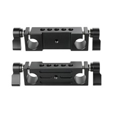 2Pcs CAMVATE Rod Clamp 15mm Railblock for DSLR 15mm Rail Rig Rod Support System