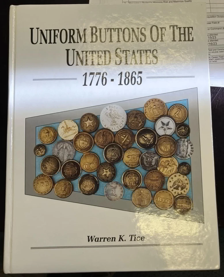 Reproduction Peter Tait Contract Confederate Infantry Button – 19mm “Block I” Co - Image 3 of 4