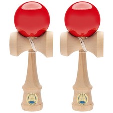 Onda Kendama Master Takumi Set of 2, JKA Competition Grade, Red