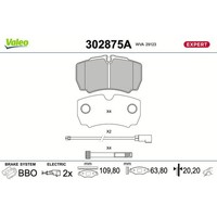 Valeo 302875A Bremsbelagsatz FüR Ford Transit FA FM FN FF FD FB FS FZ FC