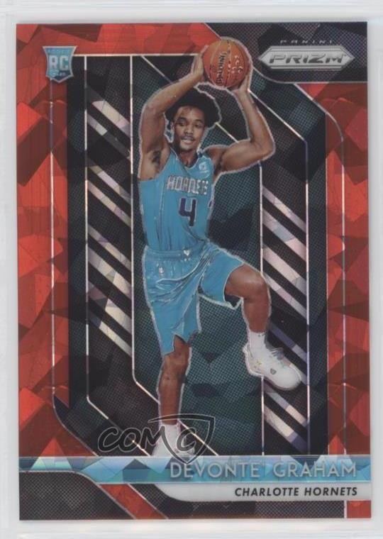 2018-19 Panini Prizm Red Ice Prizm Devonte' Graham #288 rq4