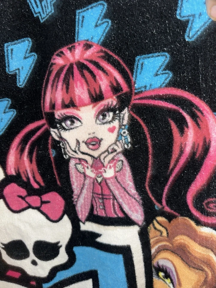 Toalla de baño de playa Monster High 2014 TOTAL RECHARGE 100 % algodón 27" x 54" Foto 3 de 4