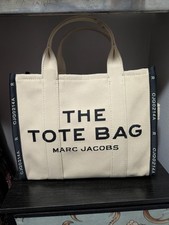 The Tote Bag Marc Jacobs Cream Jacquard in Me...