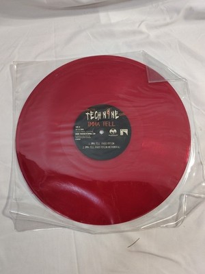Brand New Tech N9NE 33 1/3 Double Sided Red Pressing Promo Vinyl.